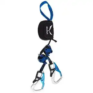 Klettersteigset salewa set via ferrata ergo zip silver royal blue 1