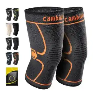 Kniebandage sport cambivo 2 x kniebandage damen maenner