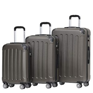 Juego de maletas BEIBYE, maleta con carcasa dura, maleta con ruedas, maleta de viaje