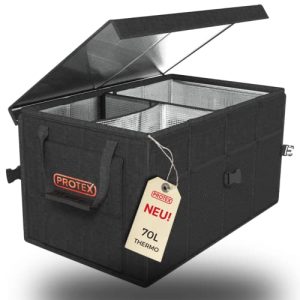 Trunk organizer PROTEX 70 l – foldable trunk bag