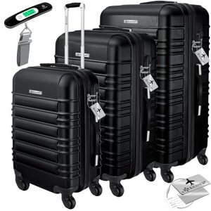 Bőrönd készlet 3 részes KESSER ® 3 részes. Kemény tok készlet
