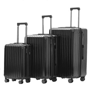Bavul seti 3'lü Münicase M816 TSA kilitli bavul seyahat valizi