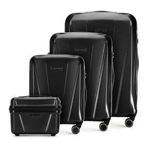 4-piece suitcase set WITTCHEN suitcase set of 4 hard shell material