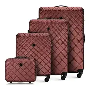 Kofferset 4 teilig wittchen reisekoffer 4er koffer set rollkoffer 1