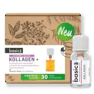Kollagen trinkampullen basics kollagen komplex monatskur 30 x 10ml