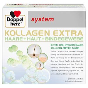 Kollagendricksampuller Doppelherz system Collagen Extra