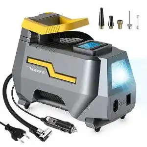 Kompakte kompressoren veeape 230v 12v luftkompressor ac dc