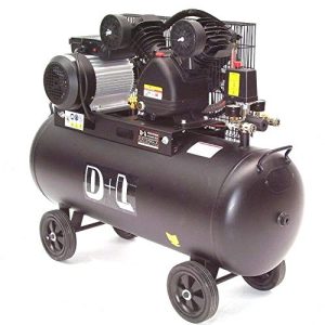 Compressor 100l D&L compressed air compressor piston compressor