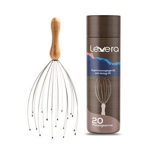 Head massage spider Levero head massage device with 20 massage arms