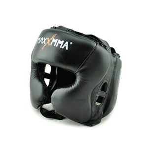 Fejvédő bokszhoz MaxxMMA boxfejvédő, állítható