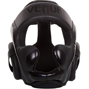 Protection de tête pour la boxe Venum Helm Elite, Neo Matte/Black