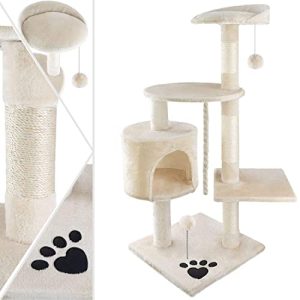 KESSER ® cat tree scratching post, with sisal posts