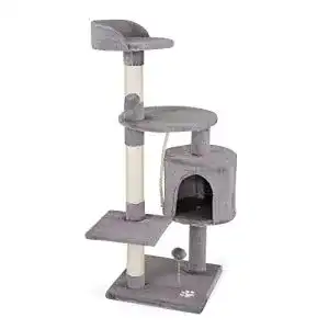 Kratzbaum lionto kletterbaum katzen katzenbaum hoehe 112 cm