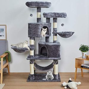 MSmask skrapstolpe, stabil, stor, kattträd för stora katter