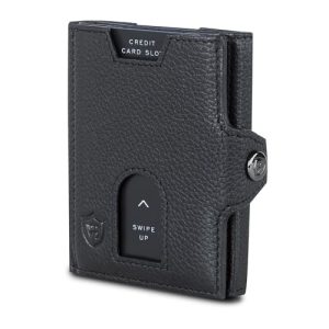 Kredittkortholder VON HEESEN Slim lommebok med XL myntrom & RFID