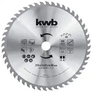 Kreissaegeblatt 315x30 mm kwb bau kreissaegeblatt