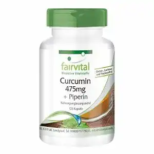 Kurkuma kapseln fairvital kurkuma kapseln 500mg curcuma extrakt
