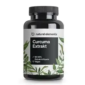 Kurkuma kapseln natural elements curcuma extrakt 90 kapseln