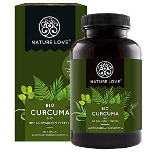 Gélules de Curcuma Nature Love Curcuma Bio – 240 gélules