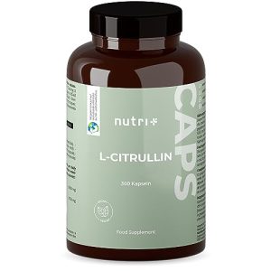 L-Citrulina Nutri + Citrulina cápsulas alta dosagem + vegana – 360 cápsulas