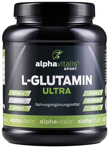 L-Glutamine alphavitalis L-Glutamin Pulver ULTRA – 99,95% rein