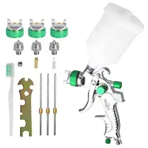 Lackierpistole roiiketu hvlp spritzpistolespruehpistole 14mm 17mm