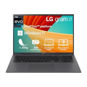 Laptop 17 inch LG Electronics 2023 LG gram 17 inch Ultralight