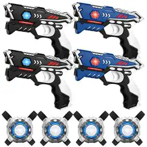 Lasertag set kidstag lasertag set 4 laser pistolen 4 laser tag
