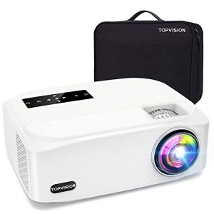 LED projektör T TOPVISION ev sineması projektörü, 9500 lümen video
