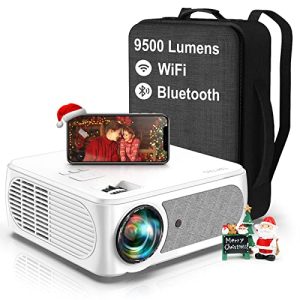 LED projector TOPTRO projector, 9500 lumen projector Full HD 5G