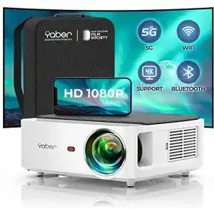 Led beamer yaber wifi bluetooth 5g beamer 9500 lumen