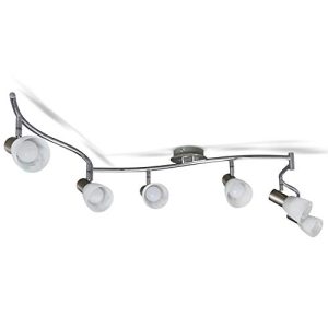 Plafoniera LED BKLicht – Lampada da soffitto LED, orientabile, bianco caldo