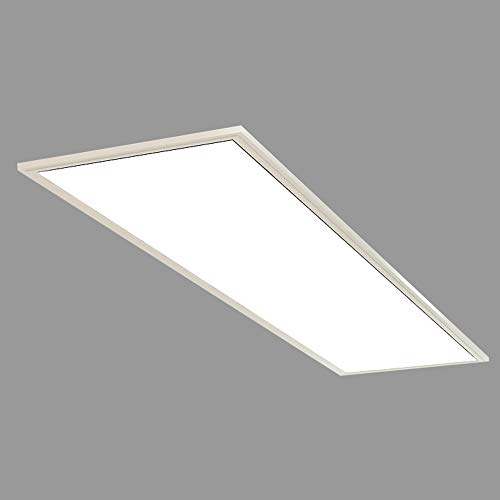 LED-Deckenleuchte BRILONER – Deckenleuchte, LED Panel, Bürolampe