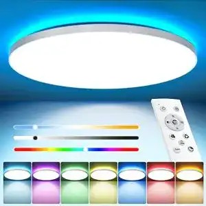 Led deckenleuchte ouila led deckenleuchte dimmbar mit fernbedienung