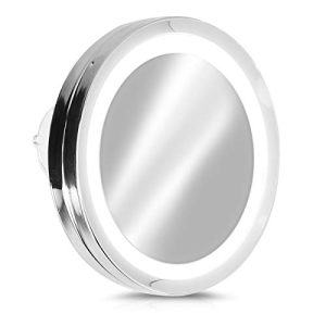Specchio cosmetico a LED Specchio ingranditore Navaris con LED