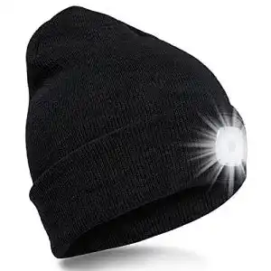 Led muetze spgood led beanie beleuchtete muetze mit licht