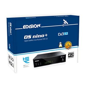 Linux vevő Edision OS NINO+ Full HD Linux E2 Sat Receiver