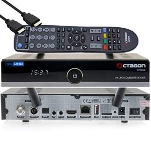 Linux-Receiver Octagon SF8008 4K UHD HDR Combo Receiver