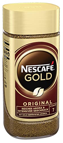 Löslicher Kaffee NESCAFÉ GOLD Original, löslicher Bohnenkaffee