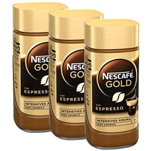 Liukoinen kahvi Nescafé NESCAFÉ GOLD tyyppinen espresso, liukeneva