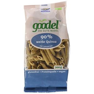 Low-Carb-Nudeln Govinda goodel Penne weiße Quinoa
