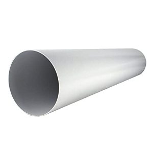 Tubo de ventilação exaustor MKK, diâmetro 100 mm, 1 m