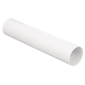 Tubo de ventilação MKK Ø 100 mm comprimento 0,5 m em plástico ABS