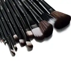 Make up pinselset glow black makeup brushes setup set 12 teilig