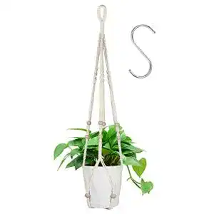 Makramee blumenampel flintronic 1er set makramee