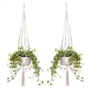 Makramee blumenampel homemall 2er set makramee