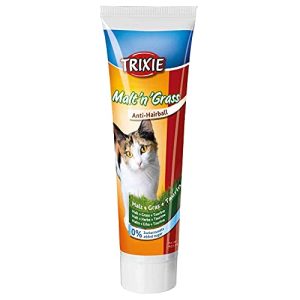 Pasta di malto (gatti) TRIXIE TX-42739 Malt'n'Grass anti-boli di pelo