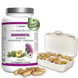 Mariendistel kapseln biotary mariendistel 240 kapseln a 680mg