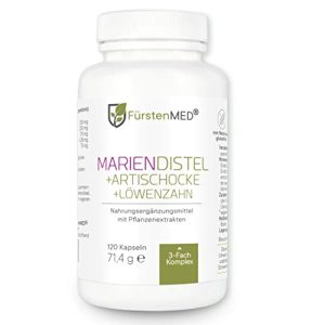 Mariendistel-Kapseln FürstenMED ® Mariendistel Kapseln Hochdosiert