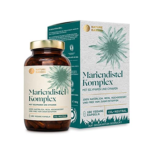 Mariendistel-Kapseln Nature Basics Mariendistel Komplex Kapseln